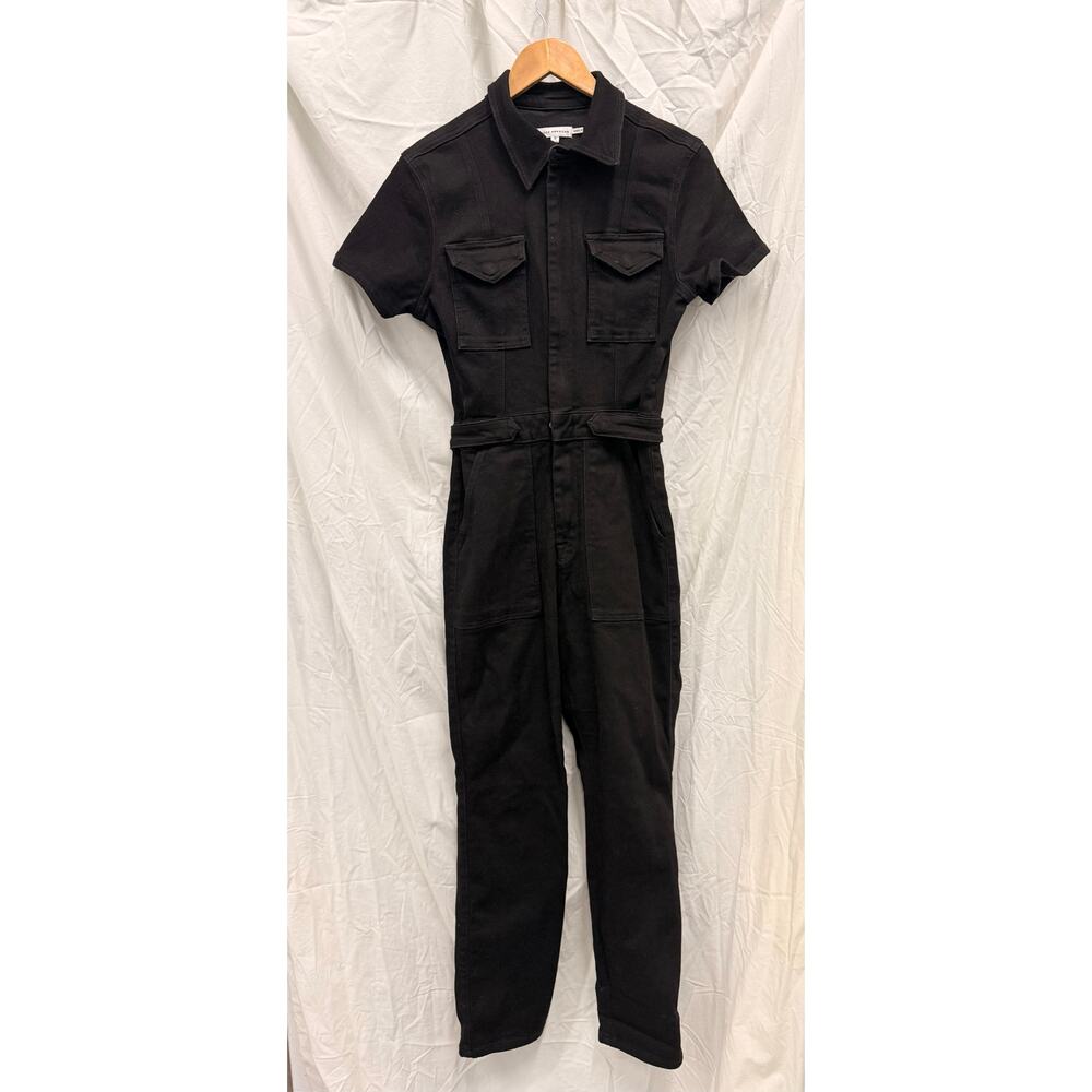 Good American Fit For Success Jumpsuit Black Size Chic Sofia Richie Instagram - Picture 3 of 8